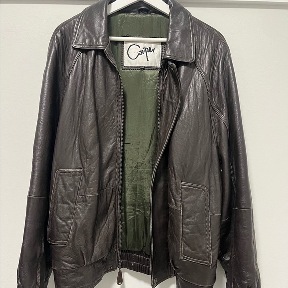 Vintage Leather Jacket - Picture 1 of 5